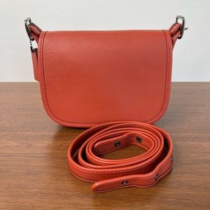 Coach 75th Anniversary Saddle 18 in Coral